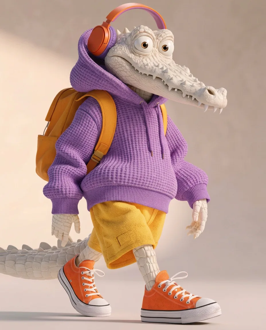 Mascotes e Personagens 3D e 2D com IA — projeto 8